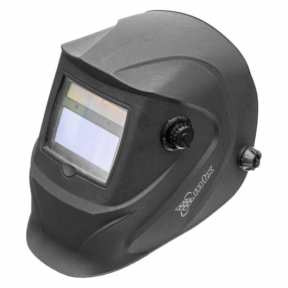 Щиток защитный лицевой (маска сварщика) MTX-300AF, размер см. окна 93х43, DIN 4/9-13// MTX Щитки защитные фото, изображение