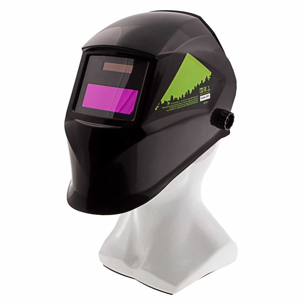 Щиток защитный лицевой (маска сварщика) с автозатемнением Ф1, коробка Сибртех Щитки защитные фото, изображение