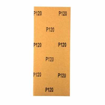 Шлифлист на бумажной основе, P 120, 115 х 280 мм, 5 шт, водостойкий Matrix Шлифовальные листы на бумажной основе фото, изображение